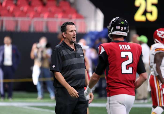 Former Falcons coach Greg Knapp